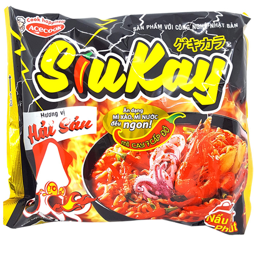 5 gói mì siukay siu cay bò/hải sản