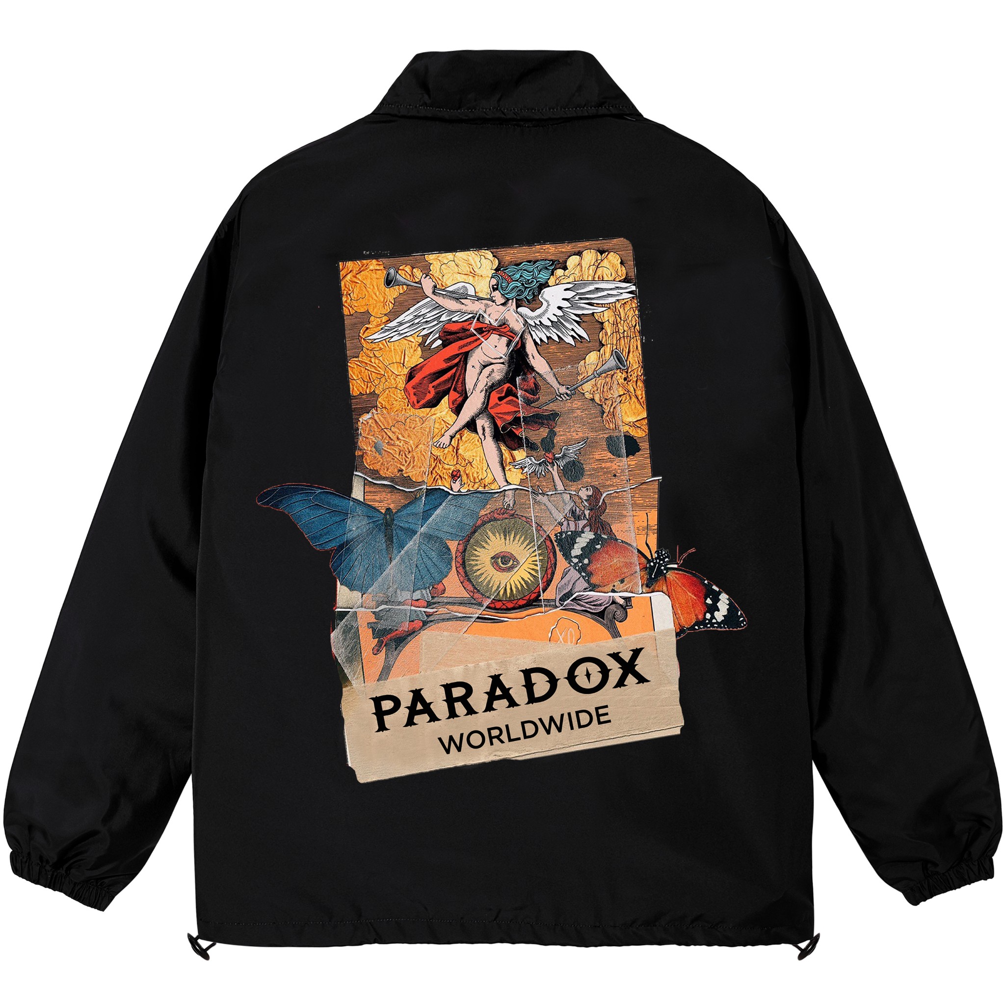 PARADOX Áo khoác dù EKOSYSTEM OVER-PRINTED JACKET