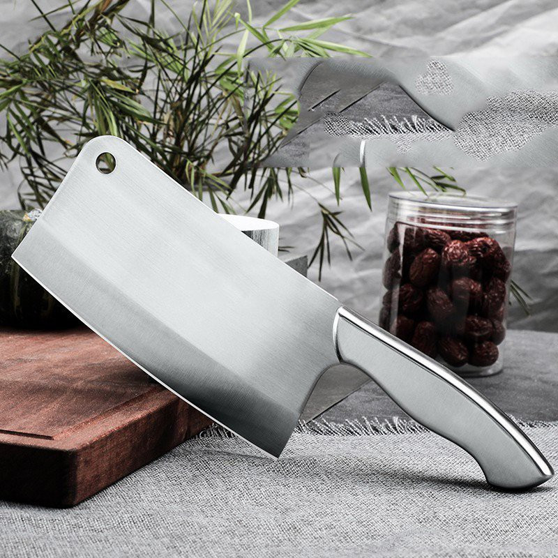 Dao chặt xương chặt gà vịt băm thịt D1 Dao Inox chặt xương siêu bền bỉ an toàn