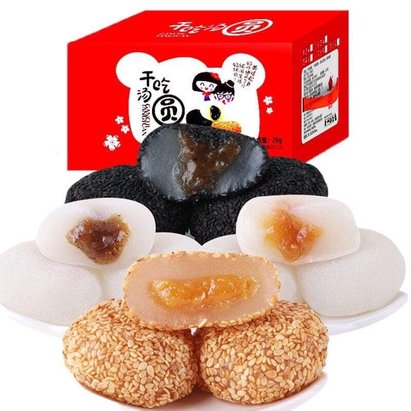 [FREESHIP-Date mới]Bánh mochi Đài Loan 2kg Mashu - Bestore Foody- Hàng chuẩn cô gái thơm, mềm , dẻo