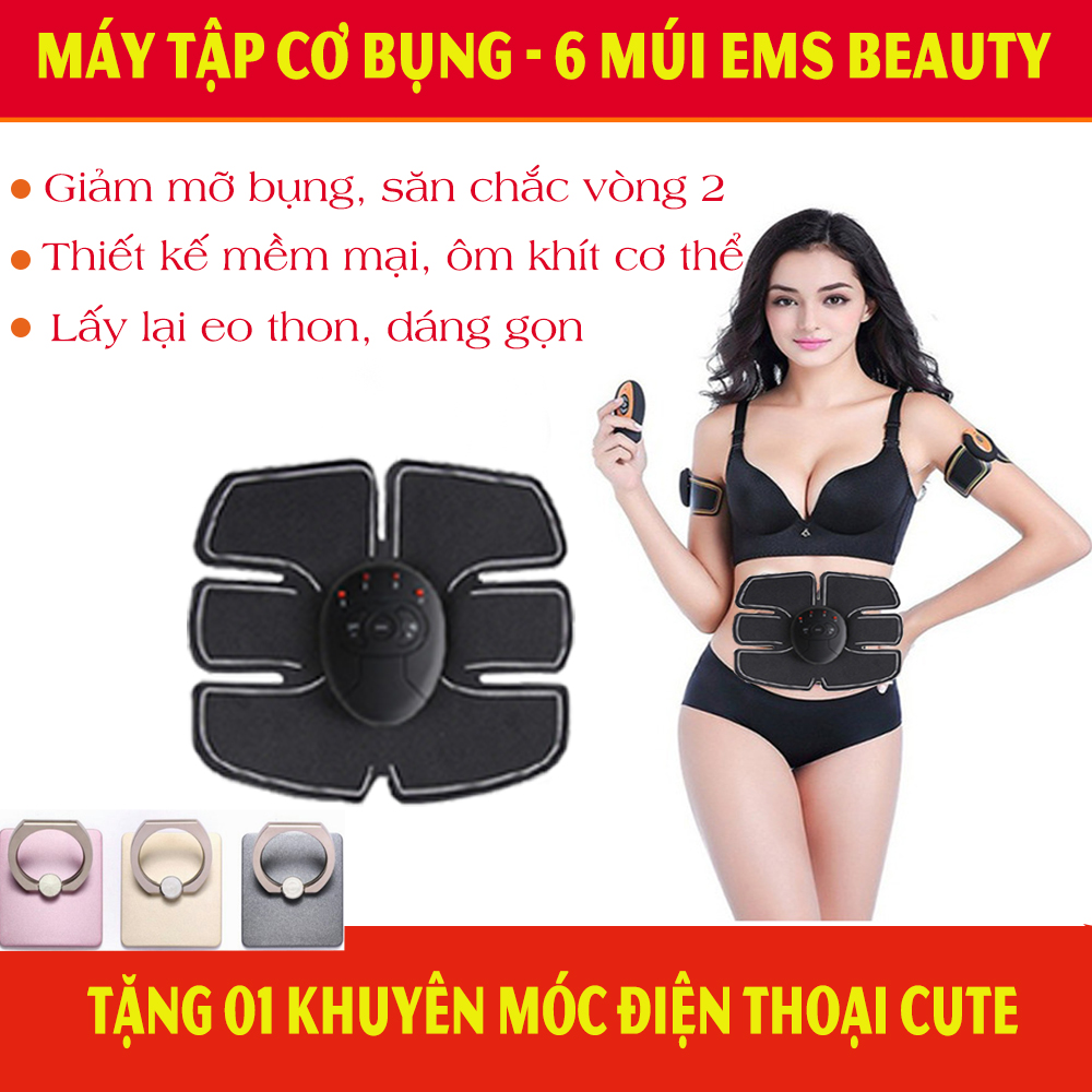 Máy Tập Cơ Bụng, Máy Tập Tan Mỡ Bụng, Máy Tập Cơ Bụng Tan Mỡ, Máy Tập Bụng Cho Nữ.[GIẢM GIÁ CỰC SỐC]. Miếng Dán Tập Cơ Bụng - Giúp Bạn Sở Hữu Vòng Eo Săn Chắc.Tặng Ngay 01 Khuyên Móc Điện Thoại.