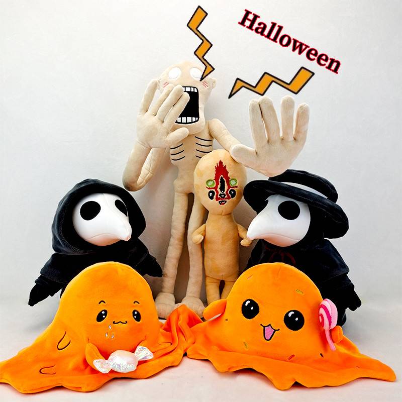 HALLOWEEN PLUSH DOLL Series Scp Foundation Cuties Scp-999 Scp-049 Scp-131  $21.56 - PicClick AU