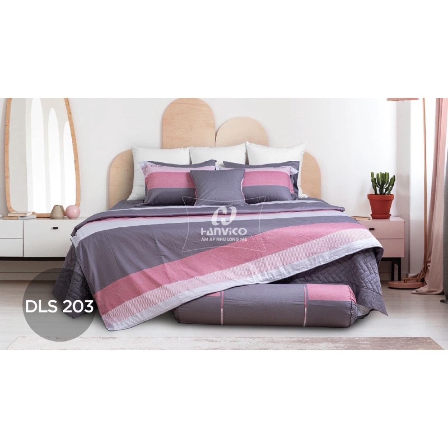 Bộ ga hanvico blue sky dls203