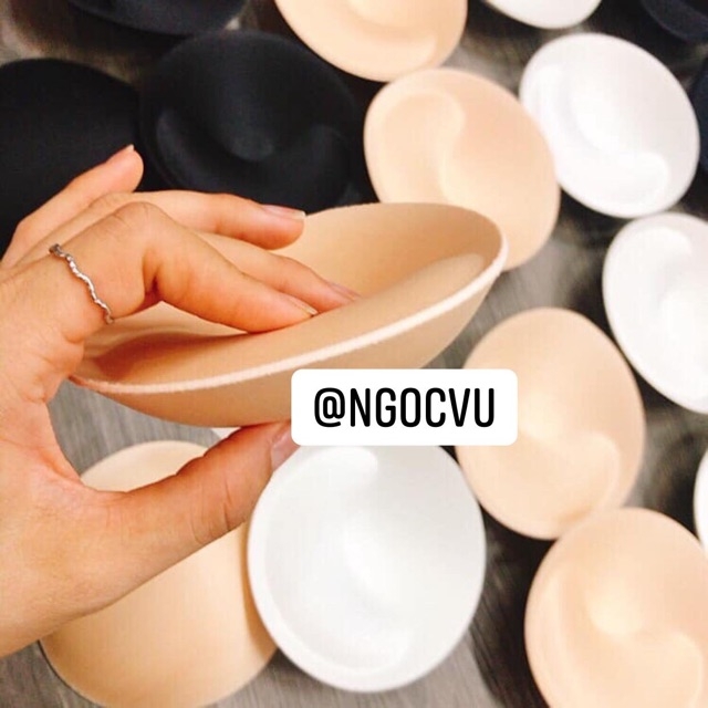1 Cặp Mút Đệm Nâng Ngực Loại Tốt (Lót Trong Áo Cúp Ngực, Bra, Áo Bơi, Áo Gym, Croptop, Bikini,...) - BCTHIENDUONGNOIY