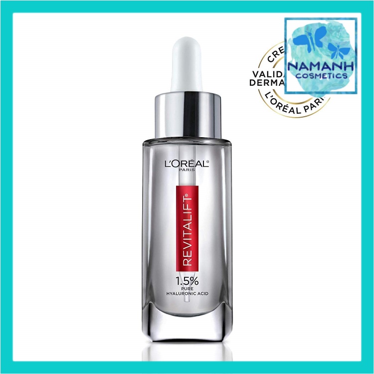 Serum dưỡng ẩm chống lão hóa L Oreal Paris Revitalift Derm Intensives 1.5% Pure Hyaluronic Acid Anti-Aging Face