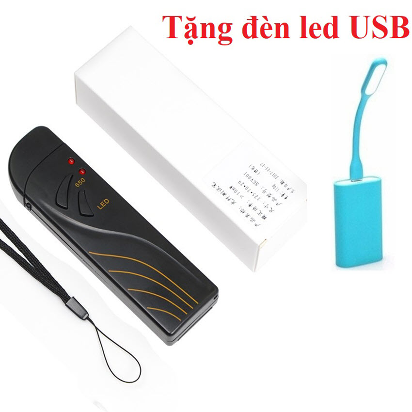 Bút soi quang 15km pin sạc BỀN - ĐẸP - CHẮC CHẮN Tặng đèn led cắm cổng USB