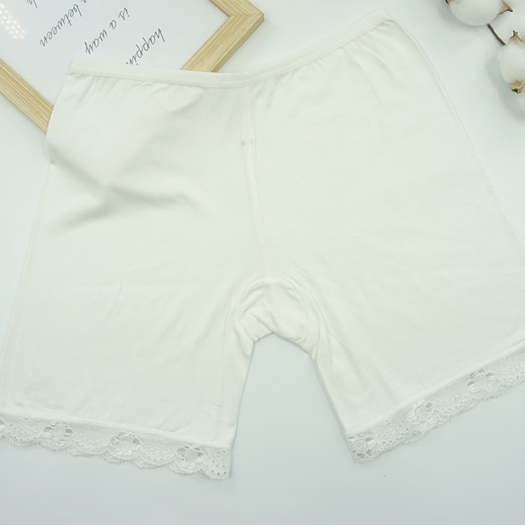 Quần đùi legging phối ren mặc váy 1 size 35-50 kg^^