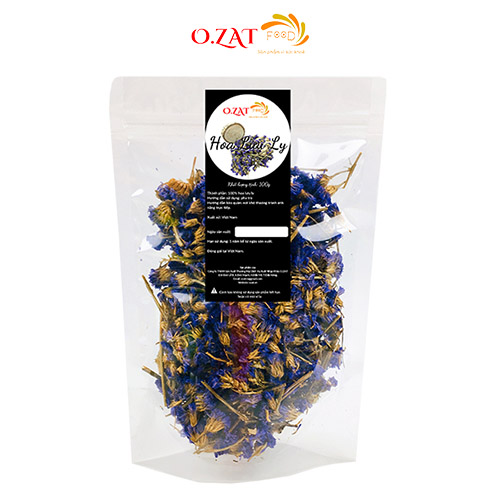 Trà Hoa Lưu Ly sấy khô O.ZAT 100g – nguyên liệu detox