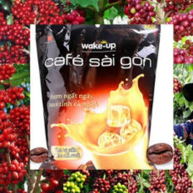 Cà phê sữa wake up café sài gòn 456g