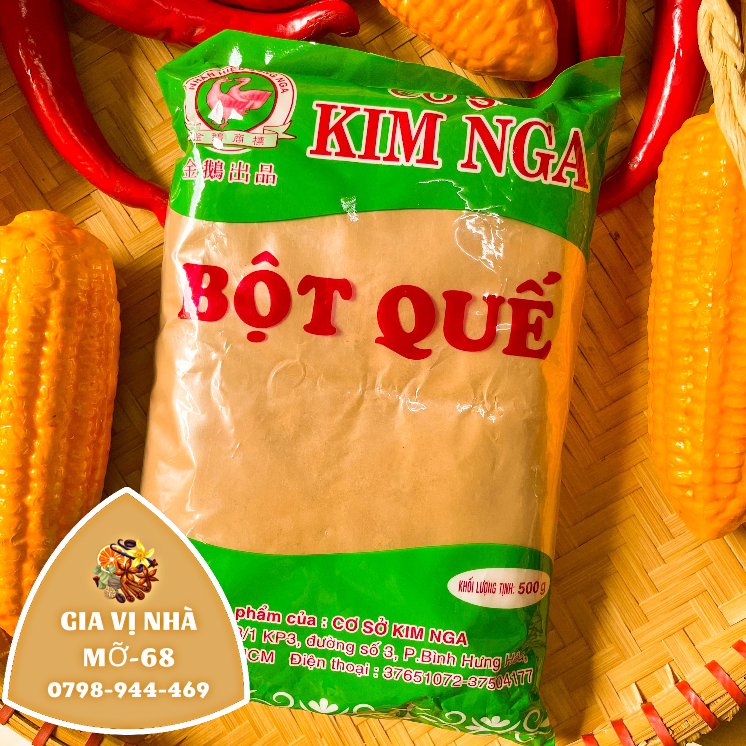 BỘT QUẾ KIM NGA 500GR