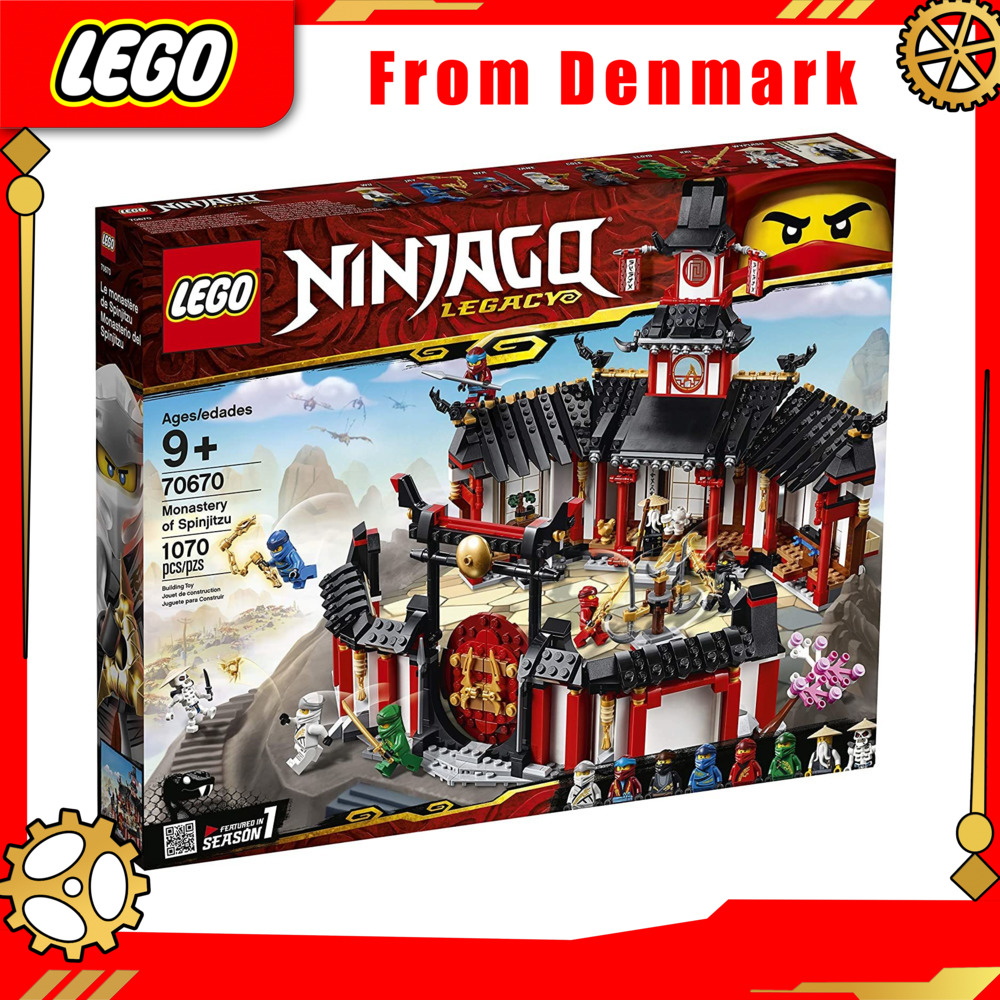 Lego ninjago 70670 guaranteed, from denmark
