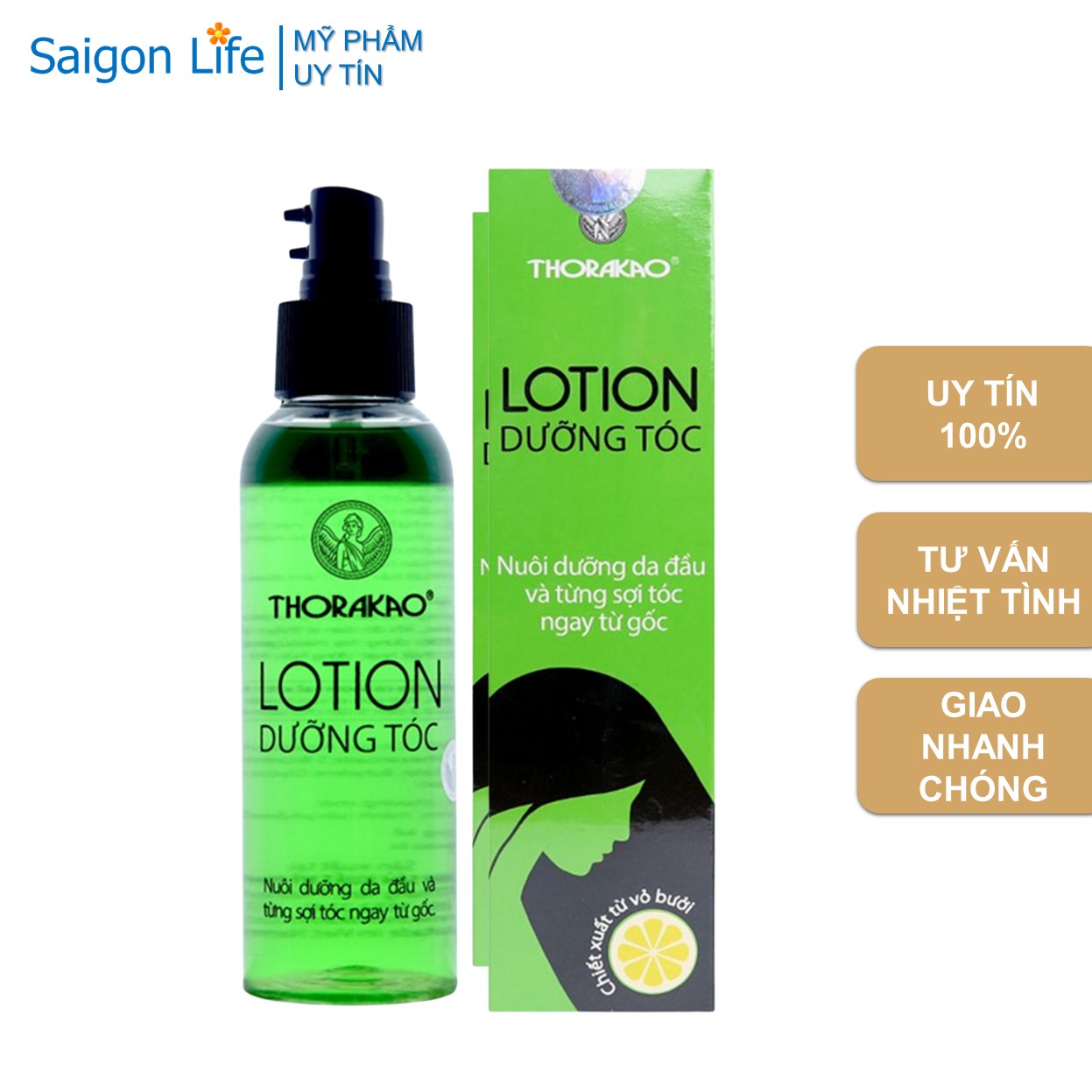Lotion Dưỡng Tóc Thorakao 150ml - Tinh Chất Bưởi