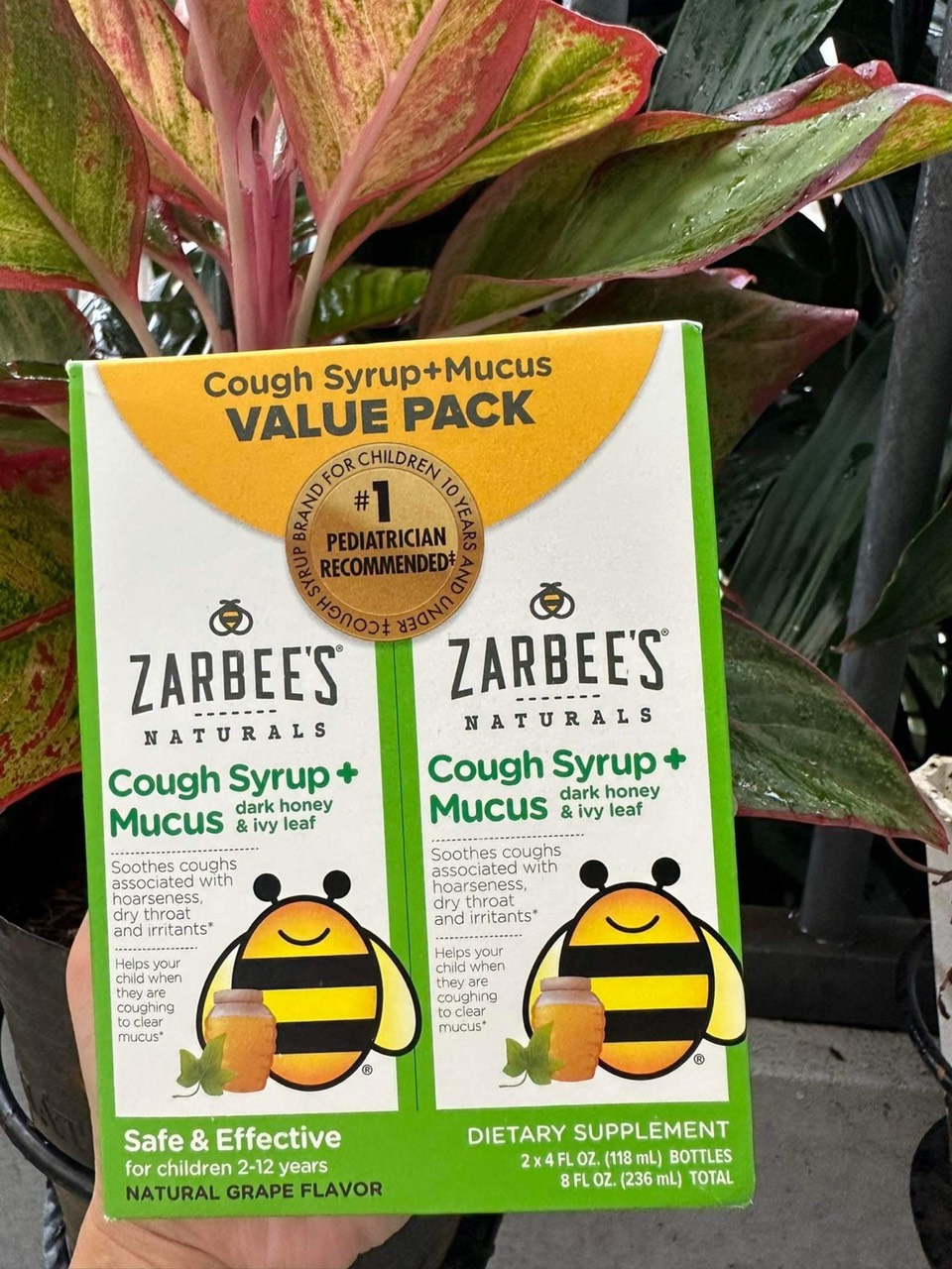 SeXiro ho tan đàm từ thiên nhiên Zarbee's Natural Baby Cough syrupt 2 Siro Zarbee Cho Bé Từ 12 Tháng Tuổi Của Mỹ date 2/2024