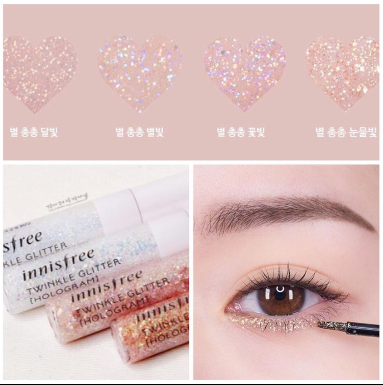 Kẻ nhũ kim tuyến Innisfree twinkle fairy edition glitter 2.6g