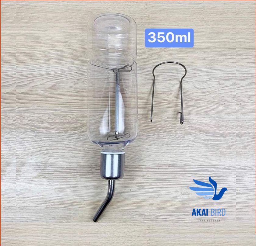 Bình nước / bình bi / bình đựng thức ăn cho vẹt, chim cảnh...