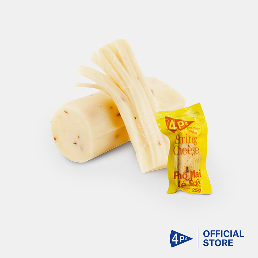 [HCM] 4P's String Cheese Pepper 25G