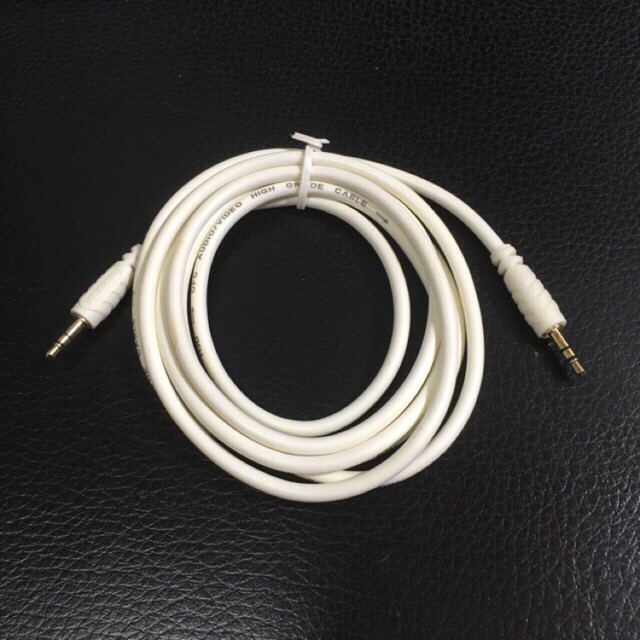 Dây cáp tín hiệu 3.5mm 2đầu dài 1.8 mét loại tốt