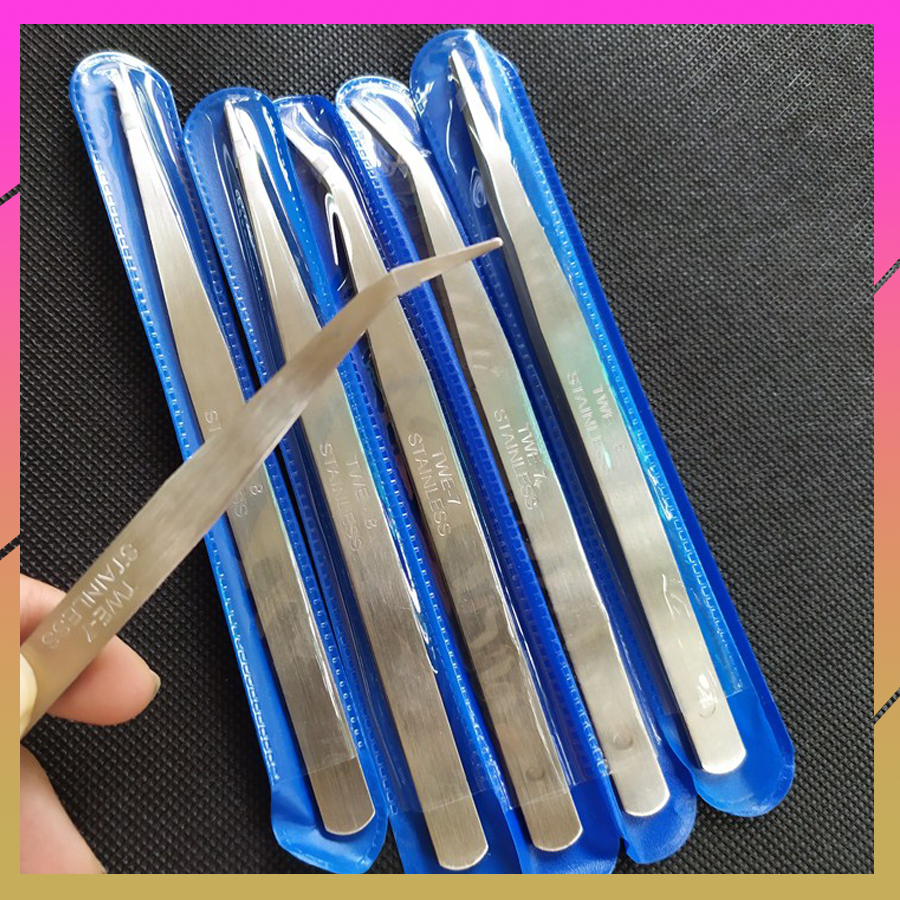 Nhíp gấp chỉ bằng thép không gỉ cong & thẳng