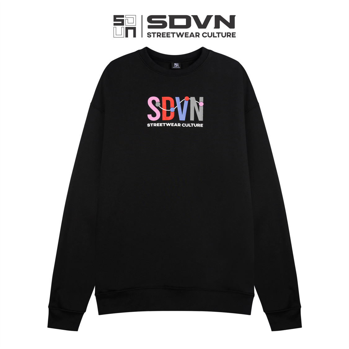 Áo SWEATER Unisex form rộng - Brand Chính Hãng SDVN - THE PLACE
