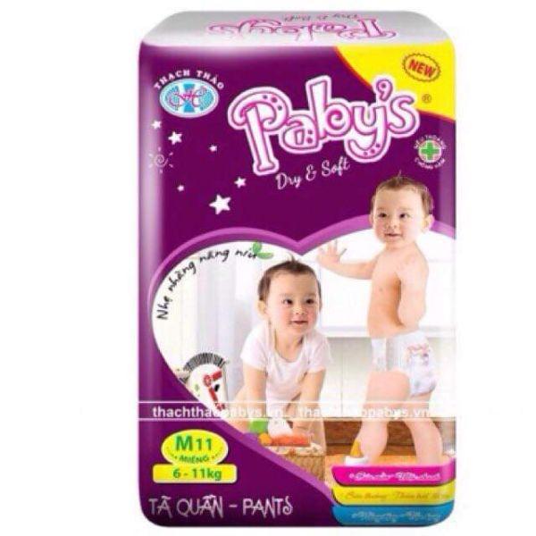 Bộ 8 gói bỉm quần papy's thạch thảo size m13 l12 xl11 miếng km 1 miếng cùng size