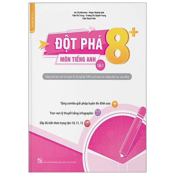 Đột phá 8+ môn tiếng anh - tập 1