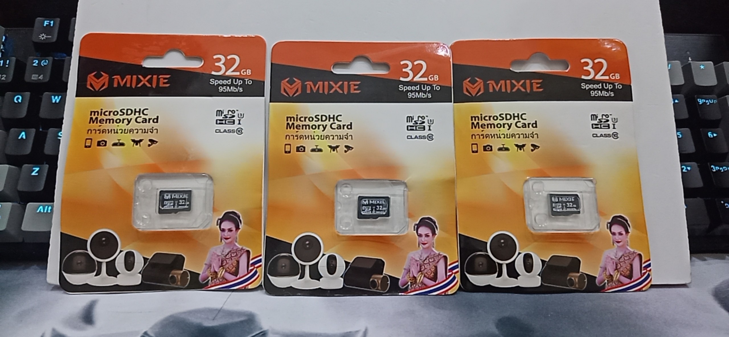 THẺ NHỚ MIXIE/KIOXIA 32GB U3 MICRO TF TỐC ĐỘ GHI 70M/S CHÍNH HÃNG THƯƠNG HIẸU THÁI LAN