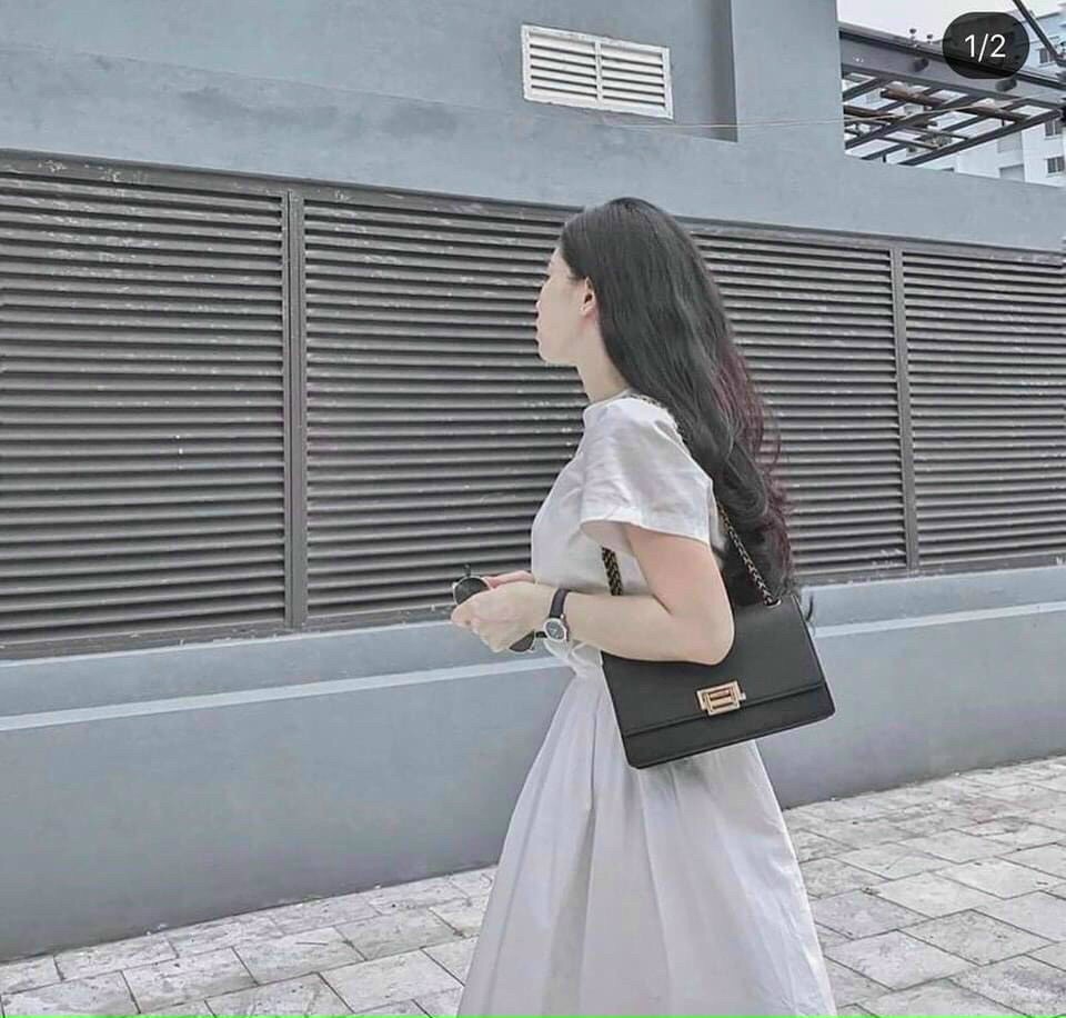 Túi xách nữ đeo kẹp nách cnk size 22