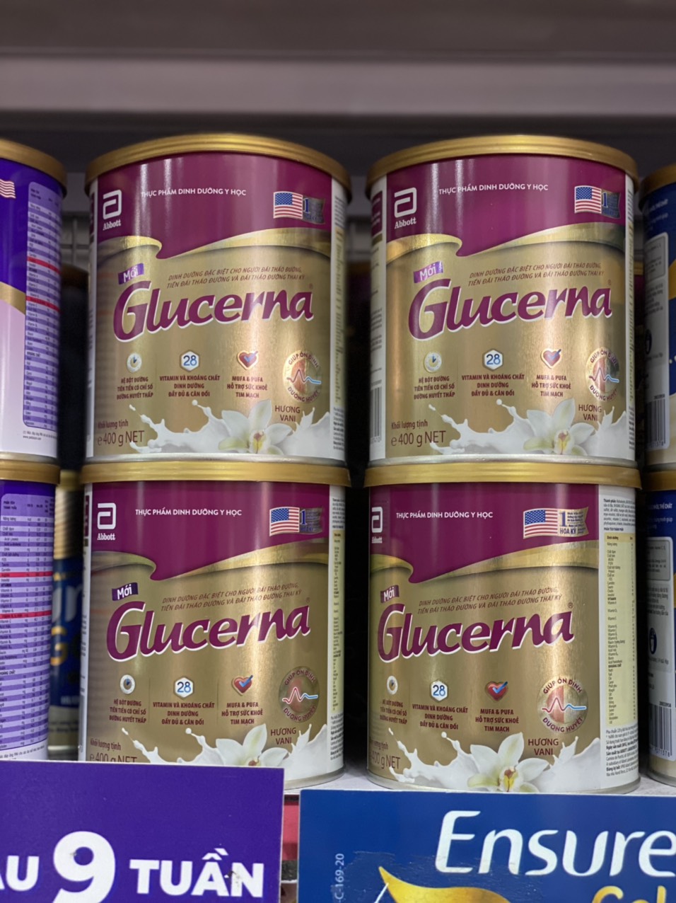 Sữa bột Glucerna 400G