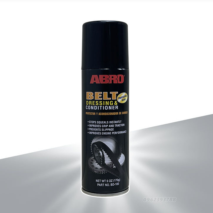 Bảo dưỡng dây curoa Abro Belt Dressing & Conditioner chai xịt 170g