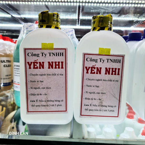 Nước xi bạc