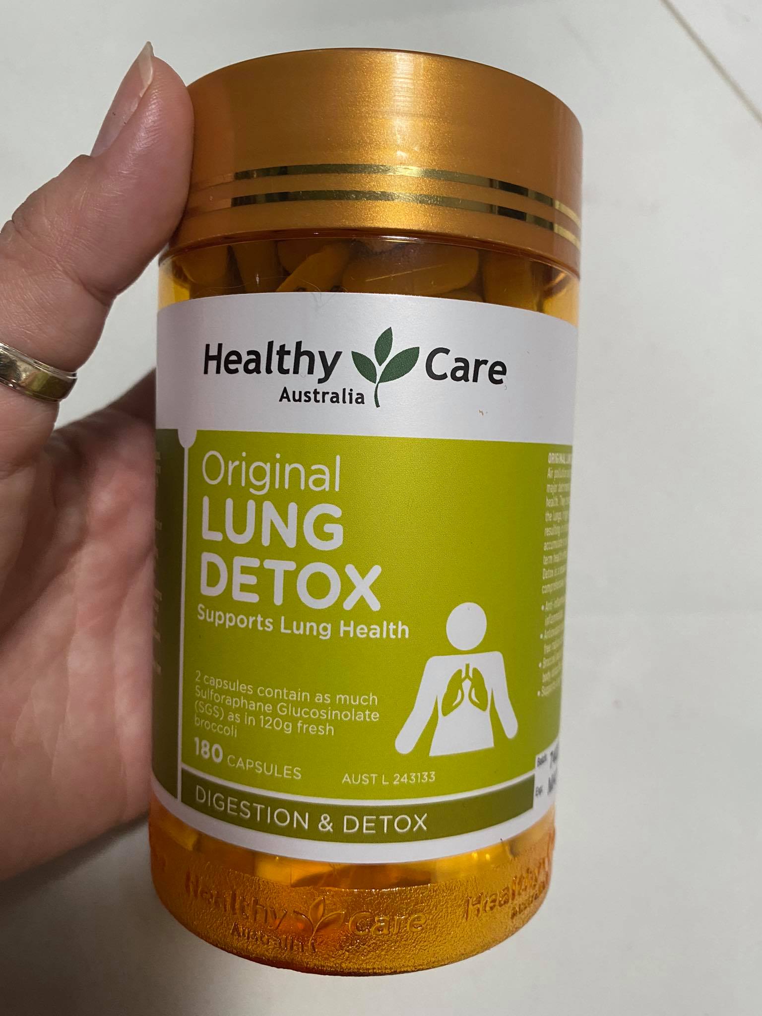 Giải Độc Phổi Lung Detox Healthy Care