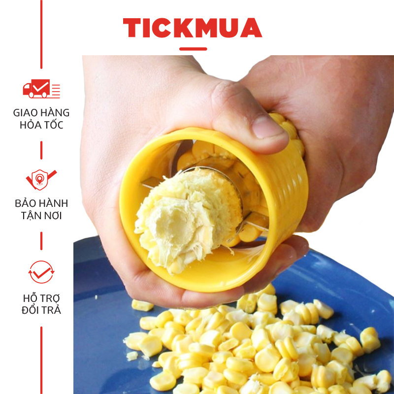 Đồ dùng nhà bếp - Dụng cụ tách hạt bắp tròn - GD002