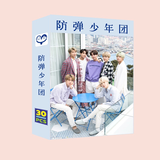 Lomo card hộp thẻ ảnh BTS