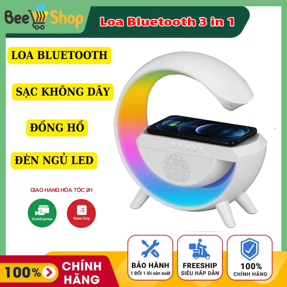 Loa bluetooth 3 in 1, loa mini có đèn led sạc pin không dây, loa bluetooth mini, loa mini di động âm thanh hay, dung lượng pin lớn, cho thời gian nghe cực lâu, loa bluetooth mini giá rẻ , loa bluetooth , Bảo Hành 12 háng