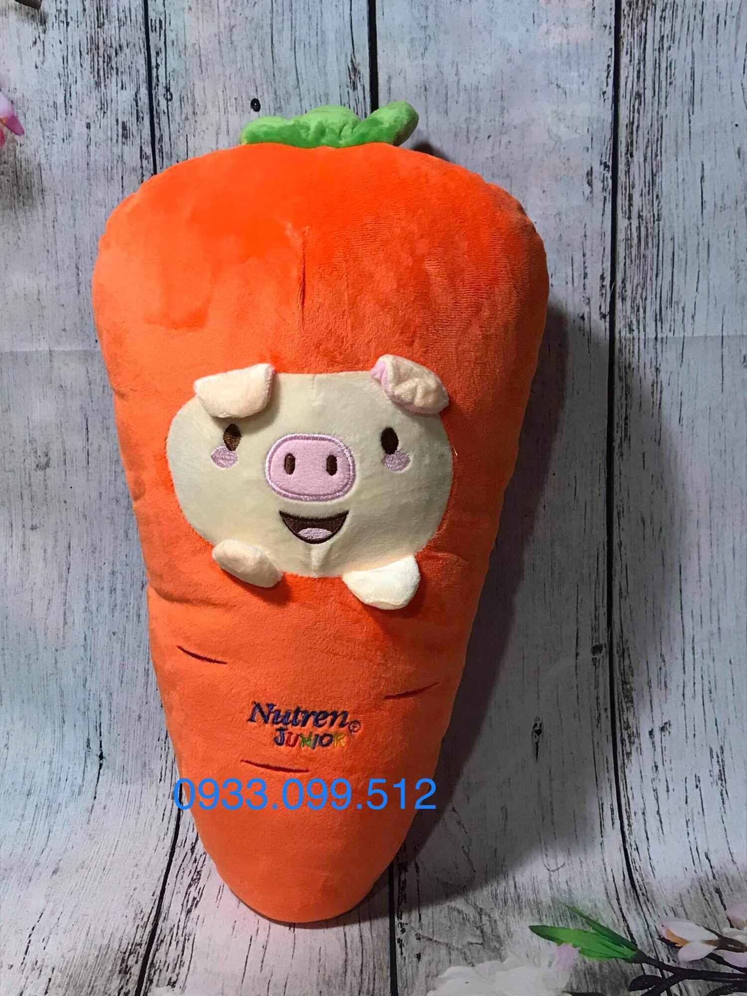 Gối ôm cà rốt Nutren cho bé