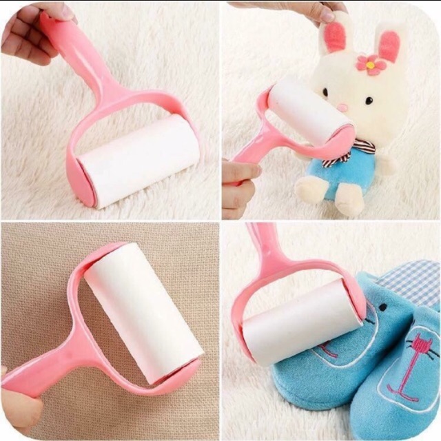 Cây lăn bụi quần áo 10cm và lõi.