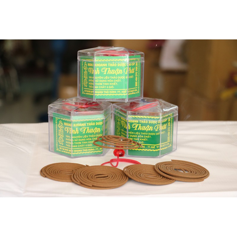 Nhang khoanh thảo dược vĩnh thuận phát 3,5h