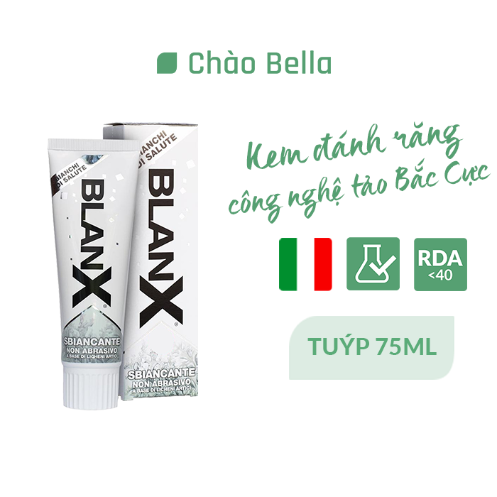 Kem Đánh Răng Giúp Làm Trắng Răng BlanX Mass Whitening 75ml - chaobella