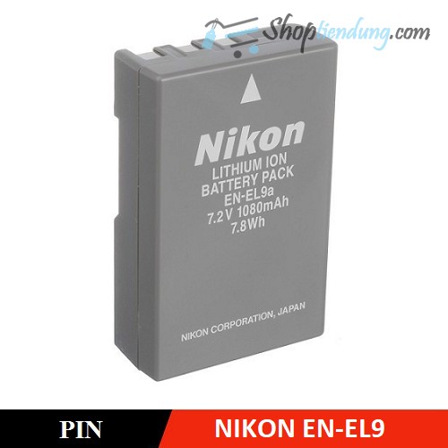 Pin nik0n en-el9 en-el9a dùng cho máy ảnh nik0n d5000, d3000, d40, d40x