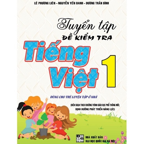 SÁCH - tuyển tập đề kiểm tra tiếng việt 1