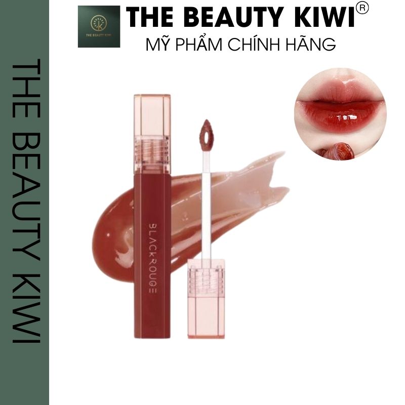 Son black rouge hg08, son black rouge half water glow hg08 bóng