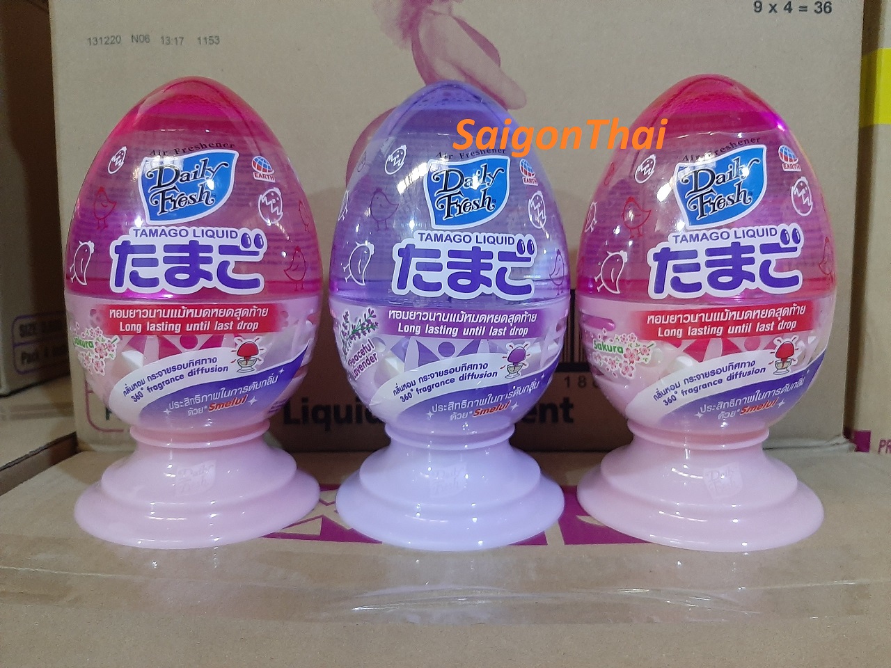 Hộp Tinh dầu thơm Nami quả trứng Thái Lan 440ml