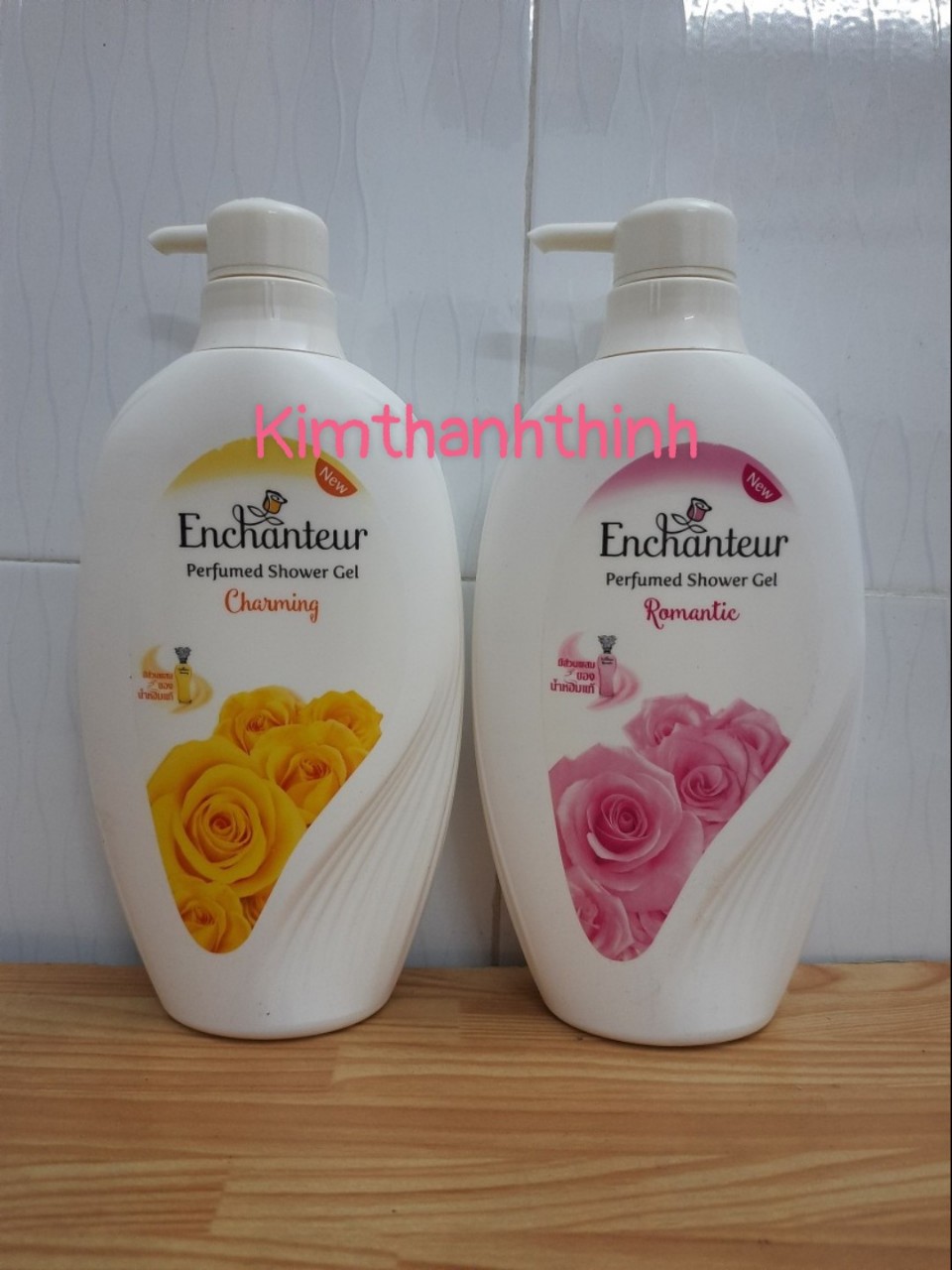 Sữa tắm enchenter hương nước hoa chai 550ml