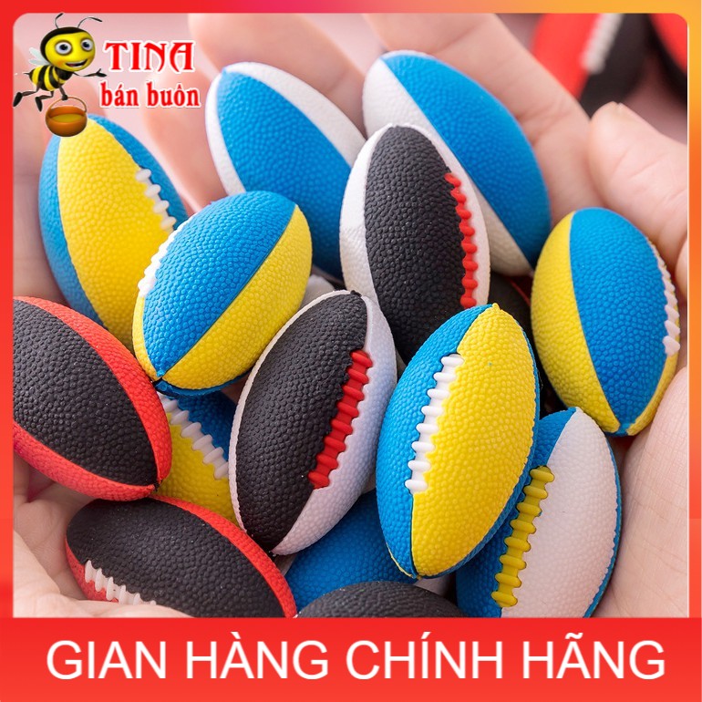 Tẩy bút chì hình quả bóng bầu dục có thể tháo rời siêu đáng yêu sáng tạo cho các bé E411