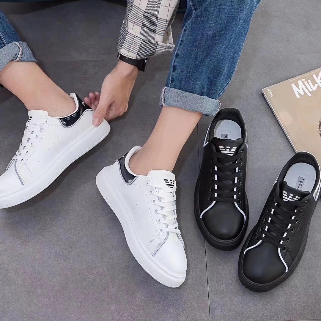 Giầy da sneaker ,viền phản quang .shop tự chụp,hàng có sẵn