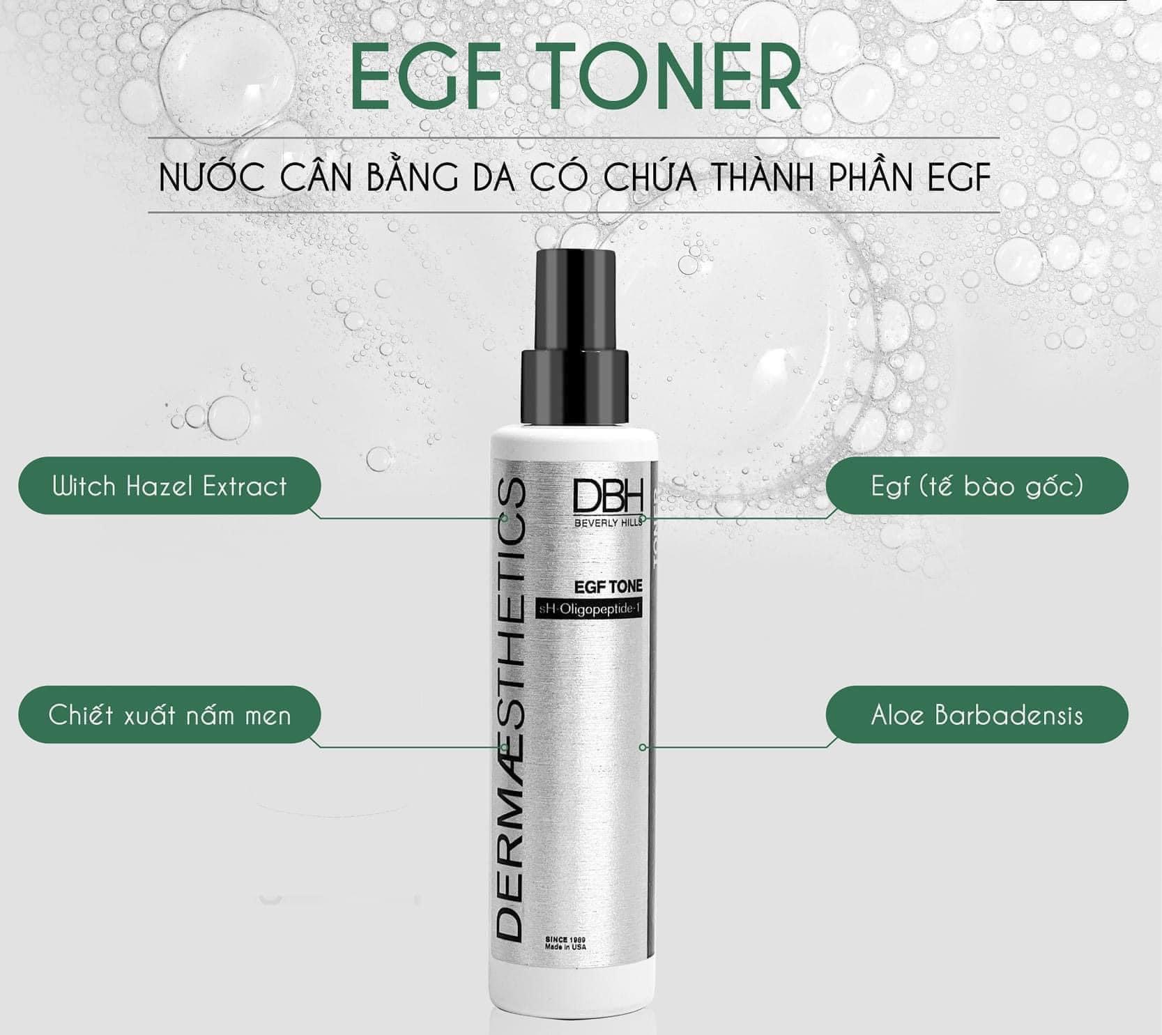 NƯỚC CÂN BẰNG PHỤC HỒI DA DBH EGF TONER