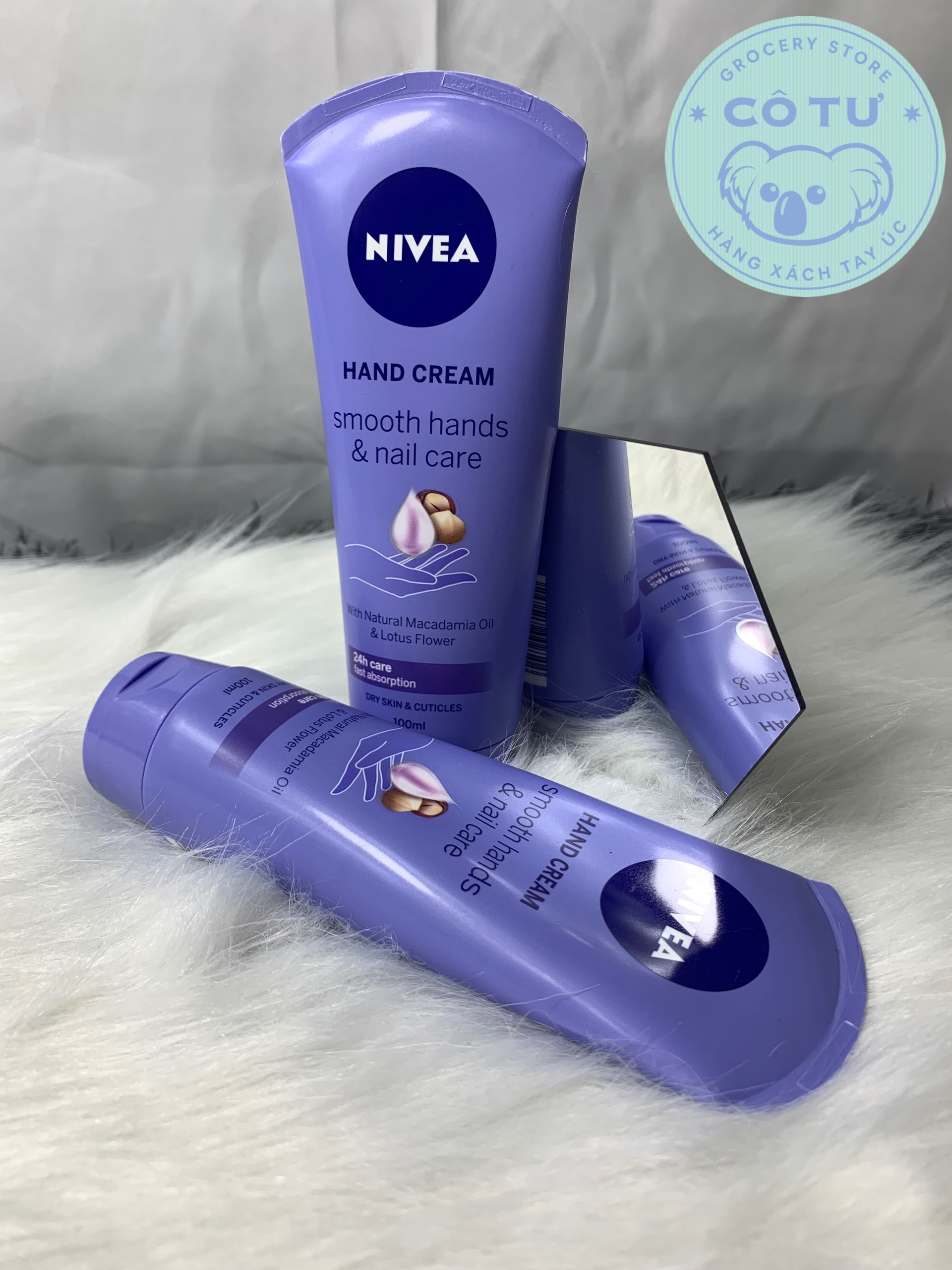 Kem dưỡng da tay và móng tay smooth hand cream and nail care 100ml