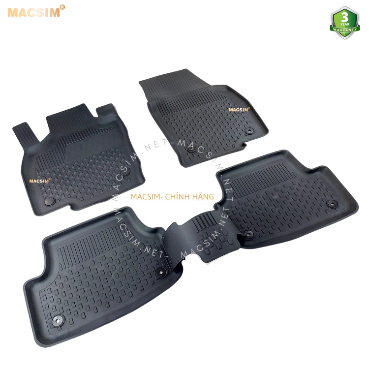 Tpe Silicon Car Floor Mats for Volkswagen T-Cross (Tcross) 2019+ Black Brand Macsim Giá 4,400,000 Đồng*Miễn phí vận chuyển