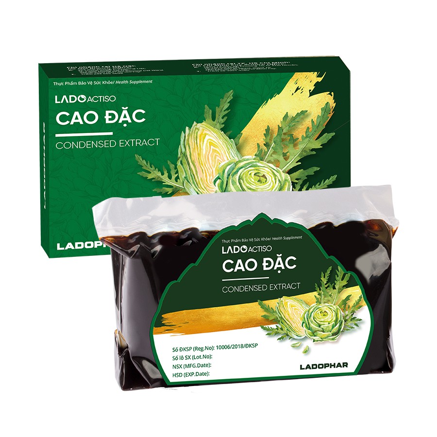 Cao Đặc Atiso Ladophar mát gan tăng tiết mật thanh lọc thanh nhiệt cơ thể