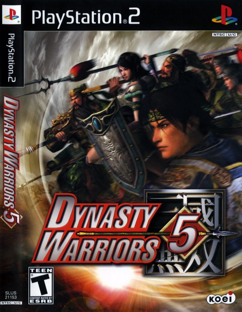 Đĩa game ps2, dynasty warriors 5. 10 đĩa tặng 1